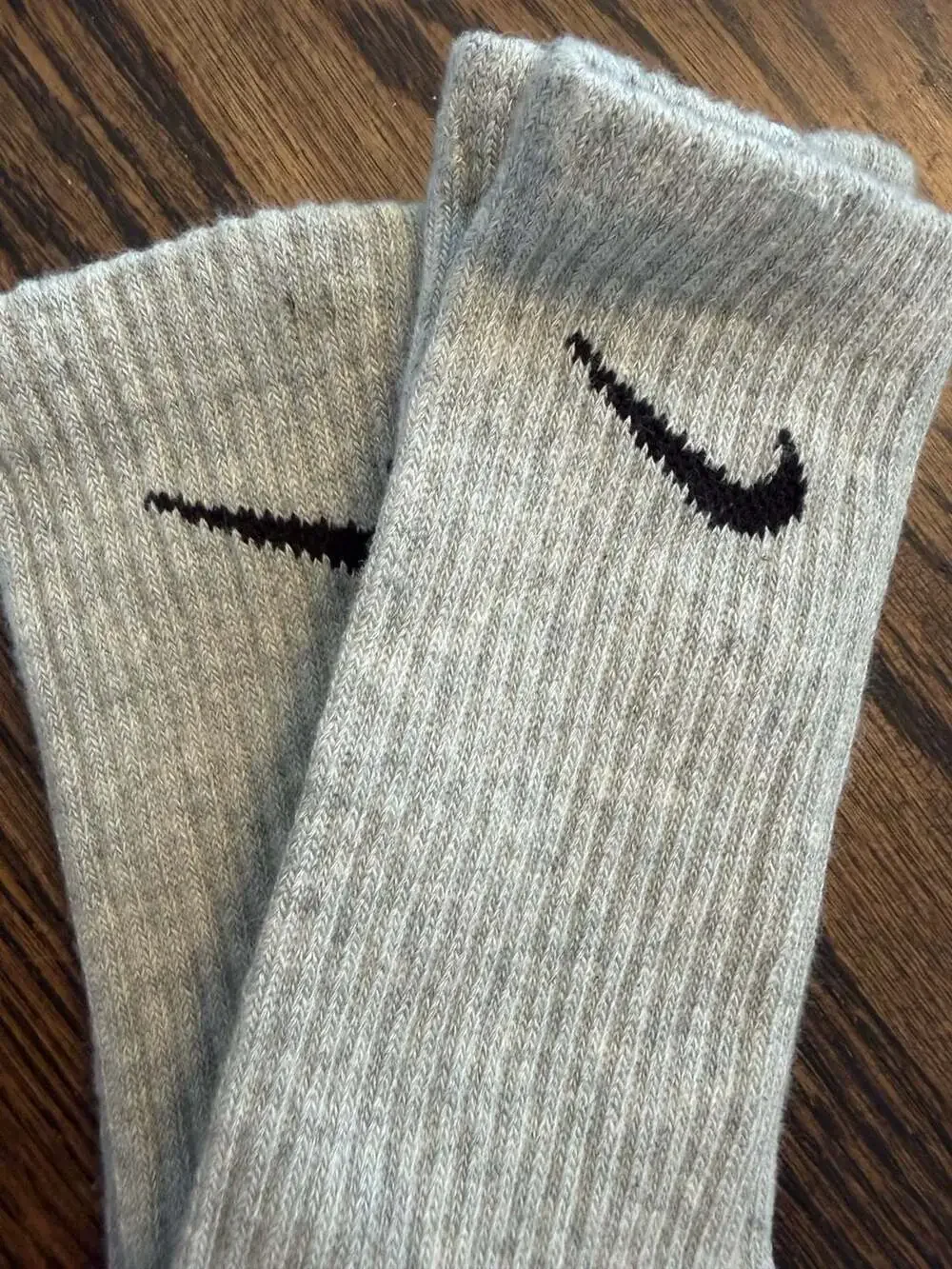 Nike Dri-FIT Grey Crew Socks
